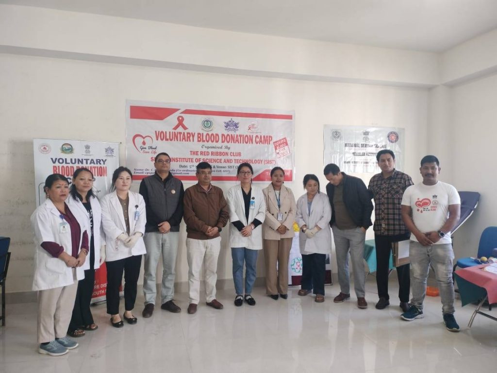 Organized Blood Donation Camp